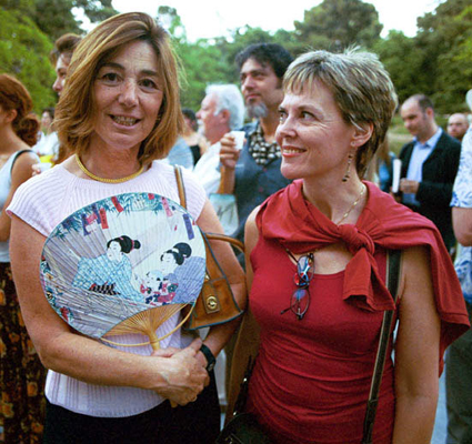 Blanca Berasategui y Paloma Pedrero